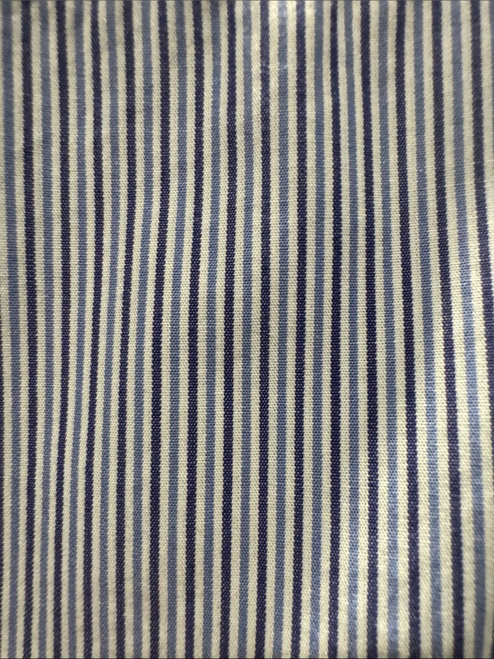 Polo by Ralph Lauren Blue and White Pinstripe Dress Shirt - Picture 6 of 6